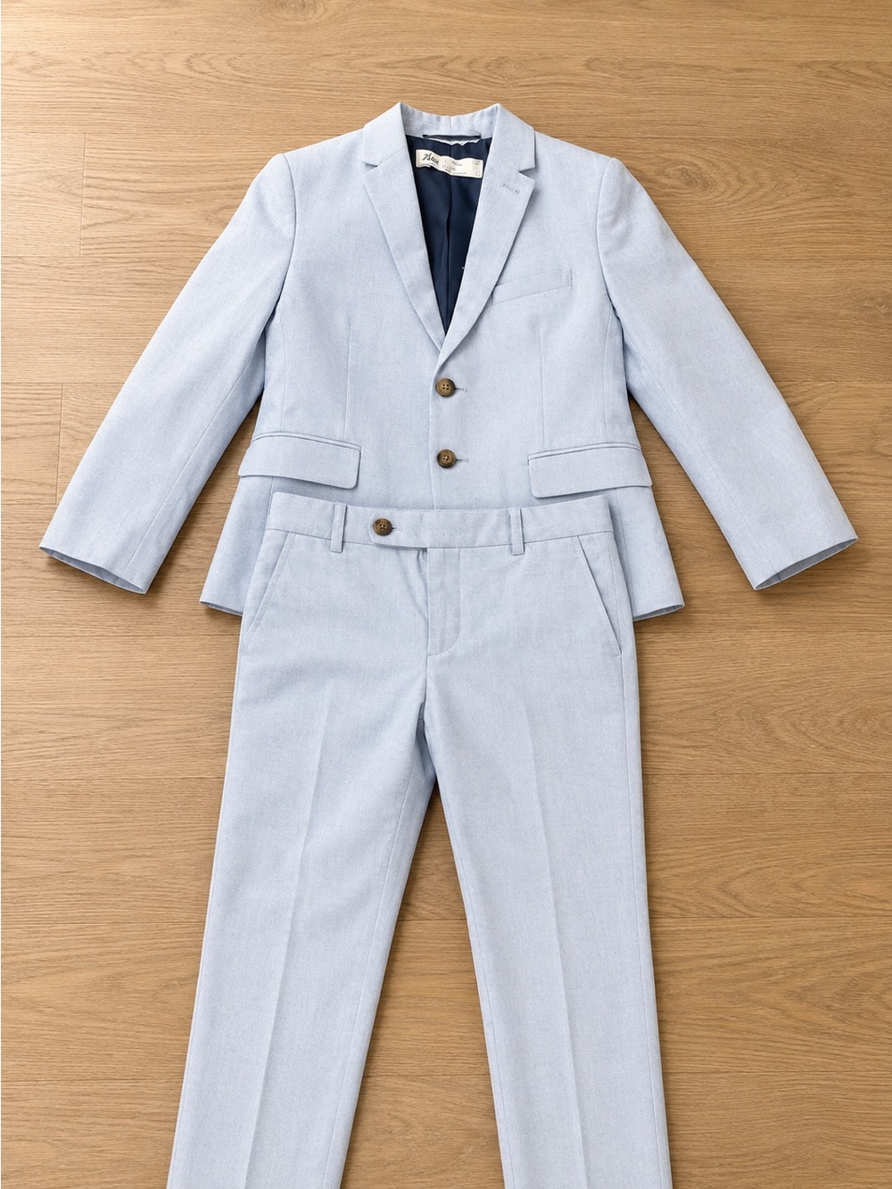 H&M Light Blue Boys' Blazer and Pants Set